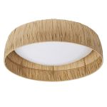 Ledvance LED Decor Wand und Deckenleuchte Bambus Braun 18W 750lm - 830 Warmweiß