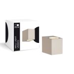 D'Lite Wandleuchte Vrebos Metall Beige | Geeignet für 1x GU10 