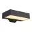 Nordlux Solar Monay Wandleuchte Schwarz 5W 200lm - 830 Warmweiß | Dimmbar