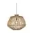 Good&Mojo Pendelleuchte Madagascar Rattan Braun | Geeignet für 1x E27 