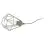 Eglo Tischlampe Tarbes Stahl Grau | Geeignet für 1x E27