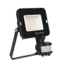 Ledvance LED-Scheinwerfer Kompakt Schwarz 20W 1800lm 100D - 830 Warmweiß | IP65 - Symmetrisch - Bewegungs- und Lichtsensor