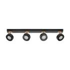 Ledvance LED Decor Spot Pluto Stahl Schwarz 19.2W 1250lm - 830 Warmweiß