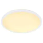 Nordlux LED-Wand- und Deckenleuchte Oja 60 38W 827 2700lm Weiß IP20 | 3-Stufen Dimmbar - Extra Warmweiß