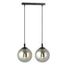 Emibig Pendelleuchte Cosmo Stahl Schwarz | Geeignet für 2x E14 - Max 10W