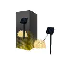Bright Choice Lichterketten LED Moonballs ABS 1W 20lm - 850 Kaltweiß | IP65 - Solar